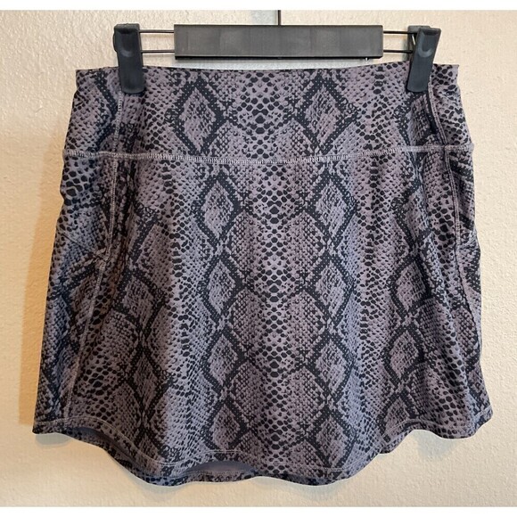 DSG Womens Gray Snakeskin Skort Size M Skirt Dicks Sporting Goods Workout H3 - Picture 2 of 13